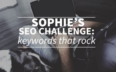 Sophies SEO challenge: carefully choose your keywords